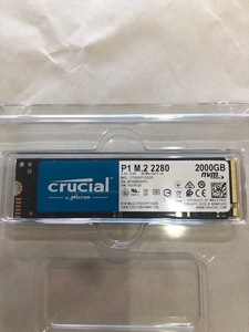 Crucial SSD 2TB M.2 NVMe 未使用品 CT2000P1SSD8JP