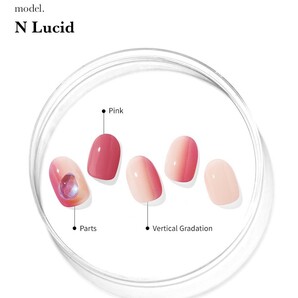 新品未開封 ohora N Lucid ジェルネイルシール 30pcs