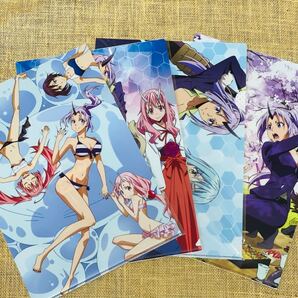 【新品未開封】転生したらスライムだった件 クリアファイル4枚セット