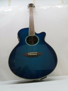 ◆ARIA FET-380BLS エレクトリックアコースティックギター Elecord アリア エレアコ ソフトケース付 弦楽器 USED 56512◆！！