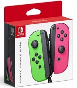 Joy-Con L ネオングリーン/ R ネオンピンク