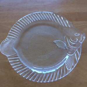 お皿　皿　プレート　日本製　ガラス　食器　魚　SOGA
