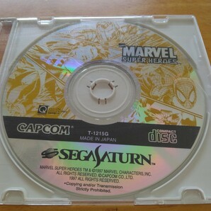 セガサターン SEGA SATURN　マーブル　スーパーヒーローズ　レトロ　懐かしい　レア　ゲーム　ソフト