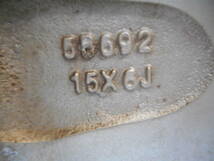 K-1103スタッドレス屋205/65R15アルミ付き４本（6J 114.3 5穴 +53)⑳　　　本州送料込み_画像5