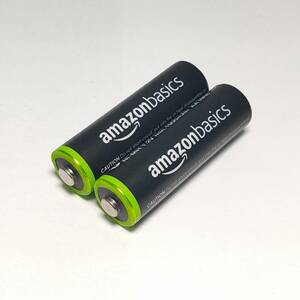 Amazonベーシック 充電池 単3形2個 未使用 (エネループ充電器でもOK)
