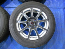 激安即決！美品 MONZA R VERSION 14-5.5J 4H/100 ET40 + YOKOHAMA 175/65R14 中古4本！ｂB/パッソ/ヴィッツ/フィット/キューブ等！T005486_画像6