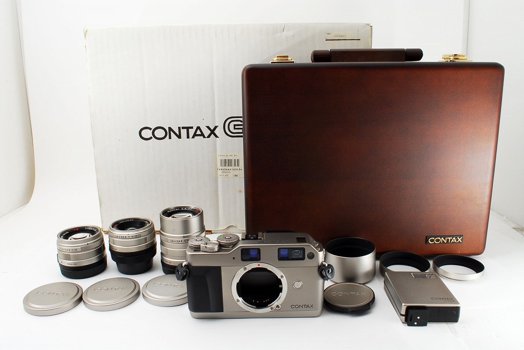 CONTAX コンタックス 木製ケース CONTAX G1 20周年記念キット 