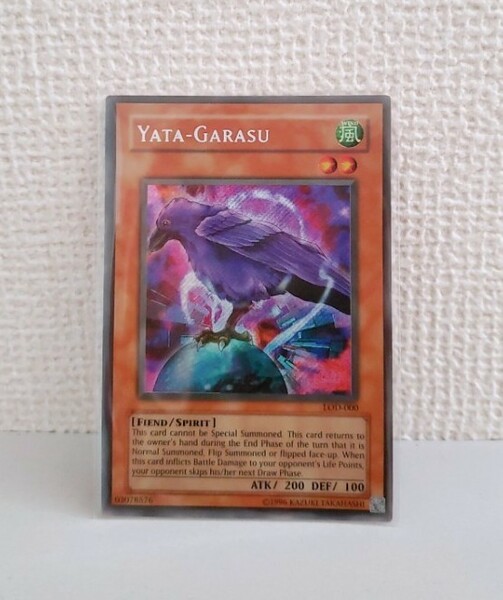 遊戯王 値下げ不可 引退【英語】 遊戯王 八咫烏 シークレット LOD-000