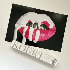 【新品】【カード付き】ベルベットリキッドリップスティック ラッドKylie cosmetics Kourtney collection The velvet liquid lipstick Rad