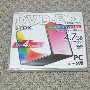 DVD-R PCデータ用 4.7GB TDK