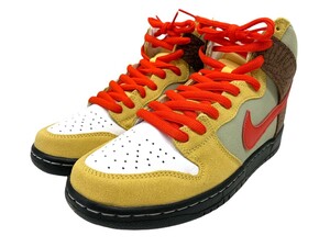 COLOR SKATES × SB DUNK HIGH "KEBAB AND DESTROY" CZ2205-700 （ライトグリーン/タン/ブラウン/レッド）