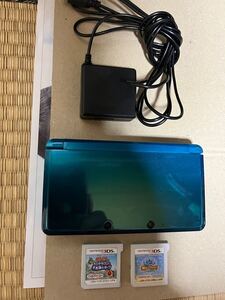 ニンテンドー3DS本体 アクアブルー おまけ付き