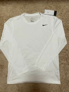 ナイキ Nike Dri-FIT メンズ ロングスリーブ Tシャツ　ホワイトM