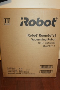 新品未開封　送料無料　iRobot ロボット掃除機 Roomba ルンバe5　