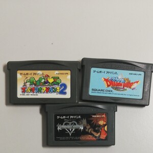 GBA ソフト スーパーマリオ キングダムハーツ スライムもりもりドラゴンクエスト ゲームボーイアドバンス