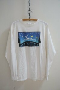 ☆ヴィンテージ JAZZERCISE WINTER プリント L-S Tシャツ