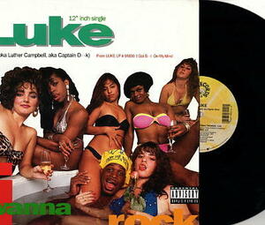 【■20】Luke/I Wanna Rock/12&#34;/Megamix/Luther Campbell/The 2 Live Crew/'90s Rap/Bass Music/Electro Hip Hop/Miami Bass