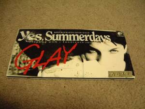 8cm屋）GLAY「Yes，Summerdays」カメリアダイヤモンドCMSONG　8CM