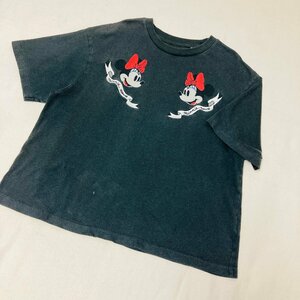 OLIMPIA LE-TAN　Minnie mouse　刺繍　Tシャツ　ブラック/黒　M