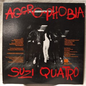 ★★スージークワトロ SUZI QUATRO AGGRO PHOBIA★国内盤★ アナログ盤 [1082TPR