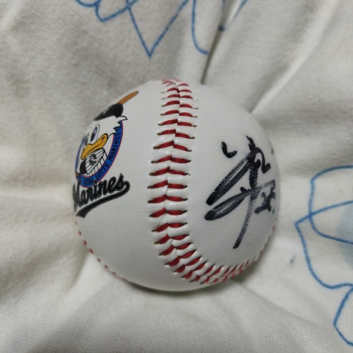 公式】 MLBイバンロドリゲス実使用手袋とサイン入りボール 