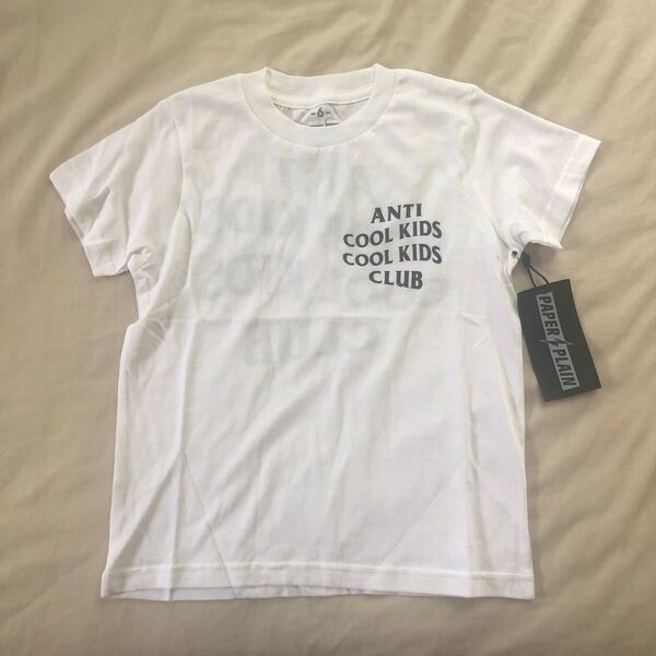 新品 キッズ 半袖 PAPER PLANE Tシャツ 6y 白 プリントTシャツ 110