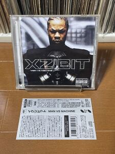 【CD】XZIBIT / MAN VS MACHINE / 国内盤 帯 / イグジビット / DR. DRE / EMINEM / SNOOP DOGG / M.O.P. / DJ PREMIER /