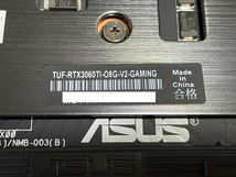 ASUS TUF RTX3060TI 8GB TUF-RTX3060TI-O8G-V2-GAMING 美品 _画像5
