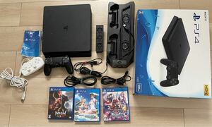 PlayStation4 ジェット・ブラック 500GB CUH-2200AB01 セット