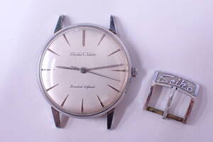 1円スタート 稼働品 SEIKO セイコー 15002 Crown クラウン SEIKOSHA 精工舎 Cal.560 手巻き 21石 メンズ 腕時計 A06096M