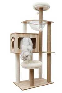 猫が棚に登る猫の巣猫の木一体の剣麻猫が柱をつかむおもちゃ猫用品