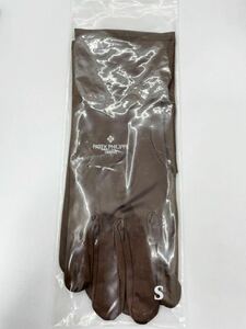 パテックフィリップ　手袋 PATEK PHILIPPE Sサイズ　ブラウン　未使用品　ノベルティー　ボールペン　時計　メンズ　ハンドグローブ　