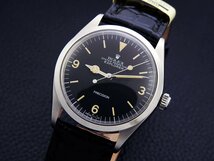 ロレックス エクスプローラー1002 プレシジョン Steel Black Dial メンズ自動巻き( 美品、OH済み )/ 34mm_画像2