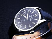 レア オリス ORIS Louis Armstrong Limited Edition Steel Black Dial メンズ自動巻き( 美品 )/40mm_画像4