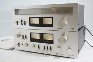 Pioneer パイオニア TX-7800Ⅱ SA-7800Ⅱ 2台まとめ プリメインアンプ ステレオチューナー AM FM オーディオ 音響 機材 音楽 Kd-418H