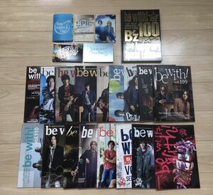 B'Z FC Member Limited Newsleter 18 Book Set Vol.100 Карта с картами, включая фан -клуб, ограничена редкая косихиро Инаба, с!