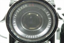 □ Mamiya マミヤ C330Professional 二眼レフカメラ フィルムカメラ SEKOR DS 3.5 105mm ソフトケース付き 中古 220606Y3423_画像3