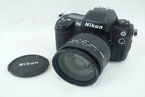 ☆Nikon ニコン F100 フィルム一眼レフカメラ 24-120mm 1:3.5-5.6 D シャッター切れOK 現状品 中古 220607T3269