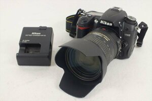 ◆ Nikon ニコン D7000 デジタル一眼レフ AF-S NIKKOR 18-200mm 1:3.5-5.6 G ED シャッター切れOK 中古 現状品 220609G3466