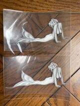 新品 SEXY GIRL転写ステッカー11.5×4.5cm2枚set \150即決 No.23_画像3