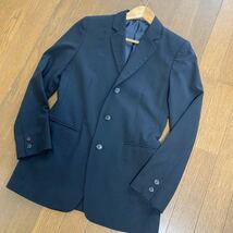 COMPOSITION SUR ETIQUETTE フランドル IENAテーラードジャケット 黒 ブラック ウール100% 日本製 サイズ3 レディース 婦人服_画像1