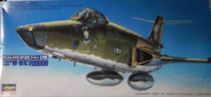 ハセガワ/1/72/アメリカ空軍マクドネル・ダグラスRF-101Cブードゥー戦術偵察機/未組立品