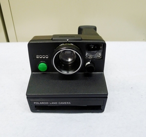 ★POLAROID LAND CAMERA／ポラロイド ランド カメラ2000 専用ケース付 美品