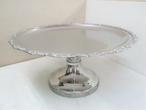 * 90380 18-8 fruit stand Φ49cm / 18 -inch fruit peak plate made of stainless steel peak plate player -to used **