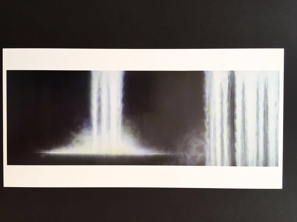 千住博 「Waterfall」ウォーターフォール 陶板画 彩磁プレート 深川製磁-