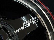 送料無料 200系 ハイエース RMPレーシング R05HC ブラック レッドライン 225/50R18 ヨコハマ パラダ PA03 ホワイトレター_画像5