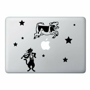 MacBook ステッカー シール The Cow Jumped Over The Moon