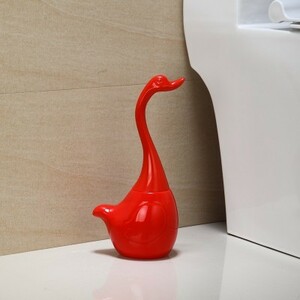  toilet brush s one type modern holder attaching ( red )
