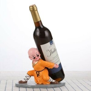  wine bottle holder fan key . kung fu small .( orange )