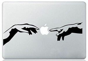 MacBook ステッカー シール Hands (15インチ)